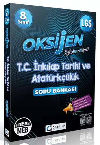 Oksijen Yayınları 8. Sınıf LGS TC İnkılap Tarihi ve Atatürkçülük Oksij