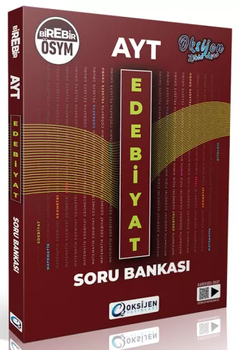 Oksijen Yayınları AYT Edebiyat Soru Bankası Komisyon