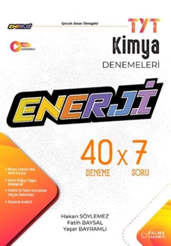 Palme Yayınları TYT Kimya Enerji 40 x 7 Deneme Kitabı Hakan Söylemez