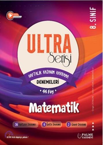 Palme Yayınları 8. Sınıf LGS Matematik Ultra Serisi Denemeleri