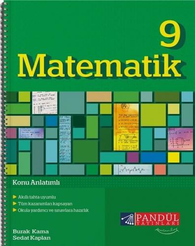 Pandül Yayınları 9. Sınıf Matematik Defteri Burak Kama