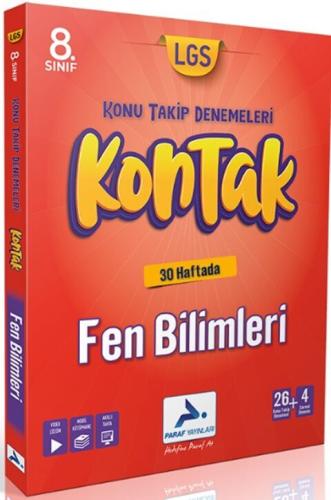 Paraf Yayınları LGS 8. Sınıf Fen Bilimleri Kontak Konu Takip Denemeler