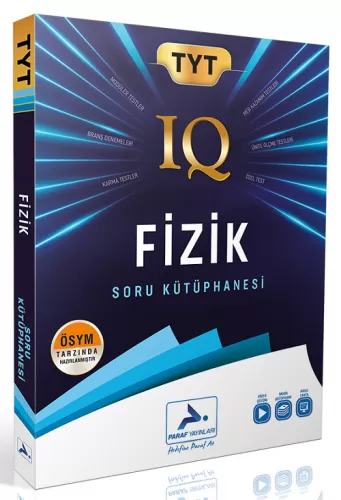 Paraf Yayınları TYT Fizik IQ Soru Kütüphanesi Komisyon