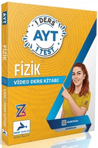Paraf Yayınları Z Takım AYT Fizik Video Ders Kitabı Komisyon