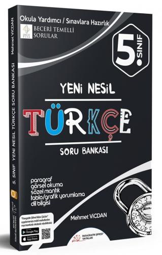 Paragrafın Şifresi Yayınları 5. Sınıf Türkçe Soru Bankası Mehmet Vicda