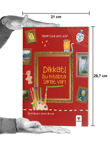 Eğitim Etkinlik Kitapları - Dikkat! Bu Kitapta Sanat Var! - Ezgi Avcı Eğitim Etkinlik Kitapları - Dikkat! Bu Kitapta Sanat Var! - Ezgi Avcı