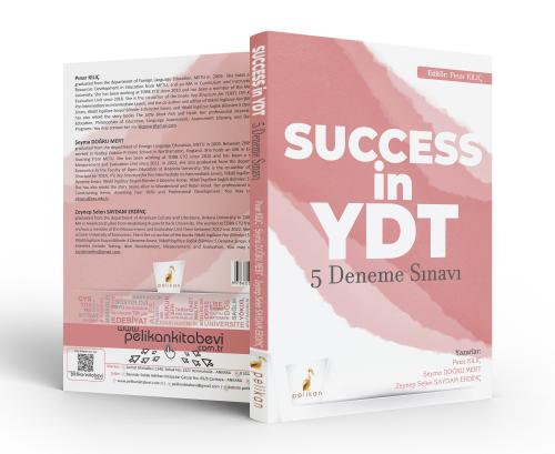 Success in YDT İngilizce Çek Kopart 5 Deneme Sınavı Pınar Kılıç Ateş Success in YDT İngilizce Çek Kopart 5 Deneme Sınavı Pınar Kılıç Ateş