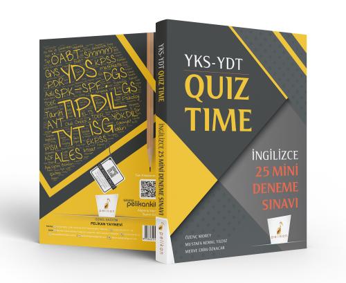 YKS YDT İngilizce Quiz Time 25 Mini Deneme Özenç Morey