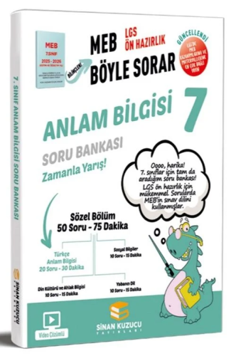 İlköğretim (1-8 Sınıf) Kitapları,7. Sınıf Kitapları, - Sinan Kuzucu Ya
