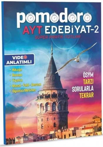 Pomodoro Yayınları AYT Edebiyat-2 Süper Pratik Notlar Komisyon