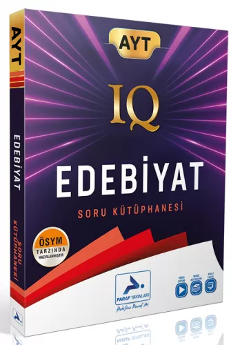 Paraf Yayınları AYT Edebiyat IQ Soru Kütüphanesi Komisyon