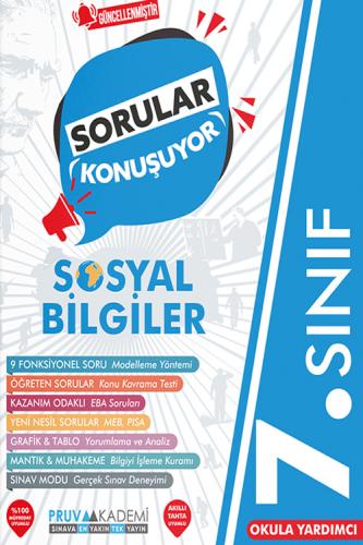 Pruva Akademi 7. Sınıf Sorular Konuşuyor Sosyal Bilgiler