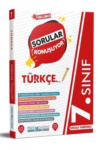 Pruva Akademi 7.Sınıf Sorular Konuşuyor Türkçe