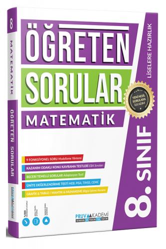 Pruva Akademi 8. Sınıf Matematik Öğreten Soru Bankası Komisyon