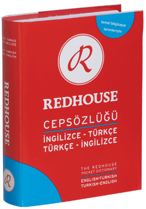 Redhouse Cepsözlüğü İngilizce - Türkçe / Türkçe - İngilizce ( Mavi ) K