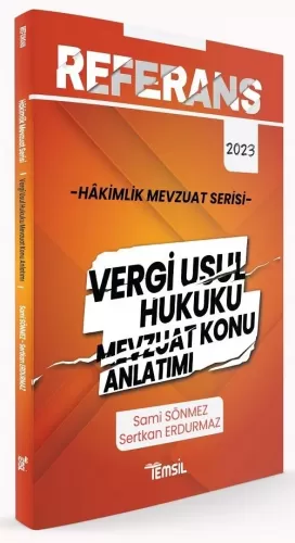 Referans Vergi Usul Hukuku Mevzuat Konu Anlatımı
