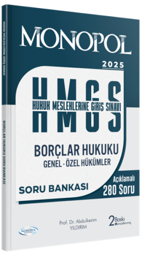 HMGS, Hakimlik Sınavları, - Monopol Yayınları - Monopol Yayınları 2025