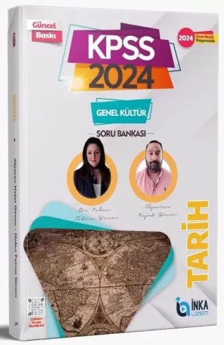 İnka Uzem Yayınları 2024 KPSS Tarih Soru Bankası Fatma Nalan Gönen