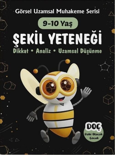 Dahi Olacak Çocuk 9-10 Yaş Şekil Yeteneği Görsel Uzamsal Muhakeme Serisi