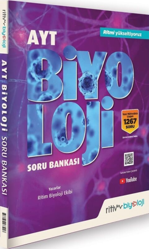 Ritim Biyoloji Yayınları AYT Biyoloji Soru Bankası