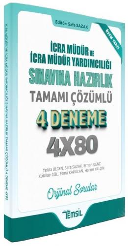 Temsil Yayınları İcra Müdür ve Yardımcılığı Sınavı 4 Deneme Çözümlü Sa