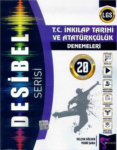 Ses Yayınları 8. Sınıf LGS T. C. İnkılap Tarihi ve Atatürkçülük Desibel Serisi 20 Deneme