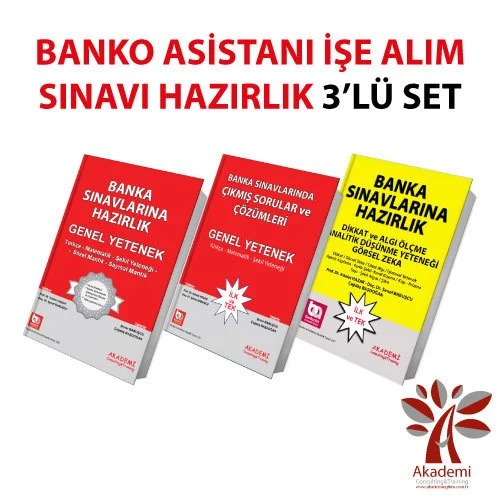 Banko Asistanı Sınavlarına Hazırlık 3'lüSet Adalet Hazar