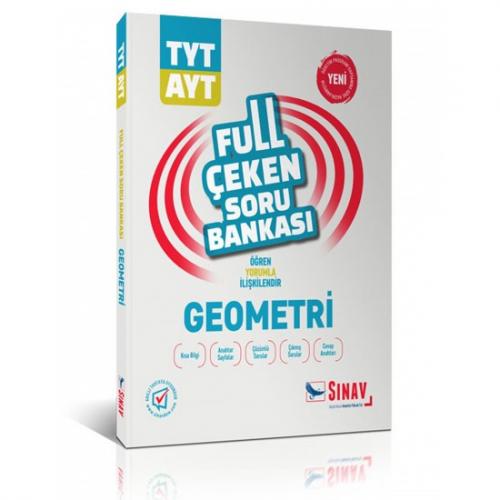 KELEPİR Sınav Yayınları TYT AYT Geometri Full Çeken Soru Bankası Komis