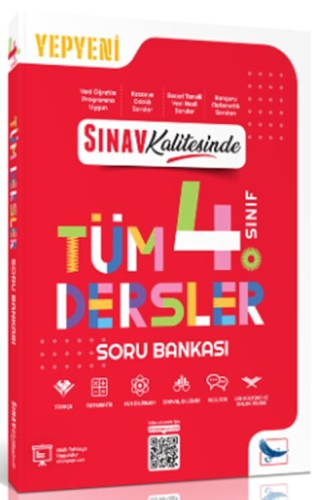 Sınav Yayınları Sınav Kalitesinde 4. Sınıf Tüm Dersler Soru Bankası