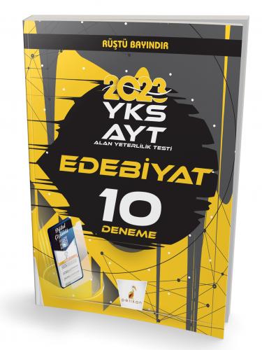 Pelikan Yayınları 2023 AYT Edebiyat Dijital Çözümlü 10 Deneme Sınavı R