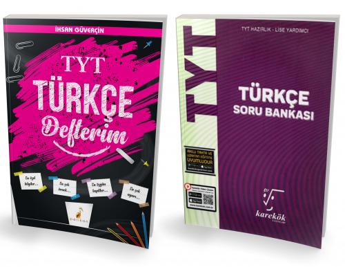 Karekök TYT Türkçe Soru Bankası ve Pelikan TYT Türkçe Defterim Seti
