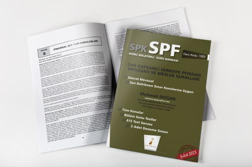 Pelikan Yayınları SPK SPF Dar Kapsamlı Sermaye Piyasası Mevzuatı ve Me