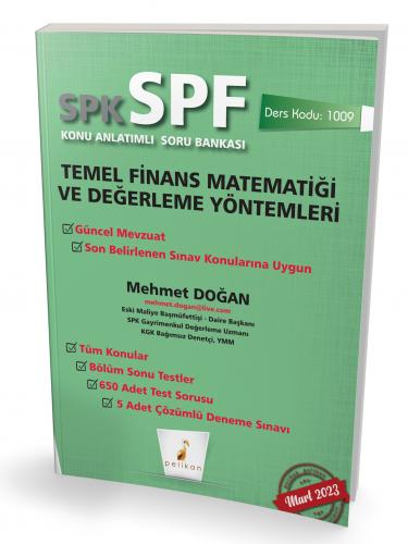 SPK - SPF Temel Finans Matematiği ve Değerleme Yöntemleri Konu Anlatım