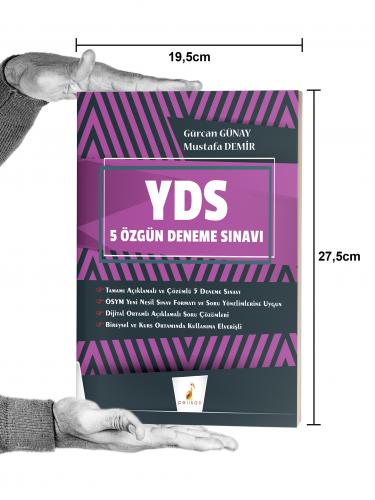 YDS İngilizce Çek Kopar 5 Özgün Deneme Sınavı Dijital Çözümlü Gürcan G