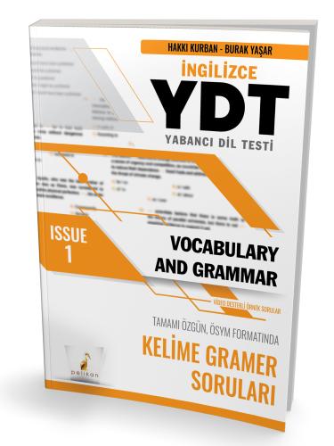 YDT İngilizce Vocabulary and Grammar Issue 1 Hakkı Kurban