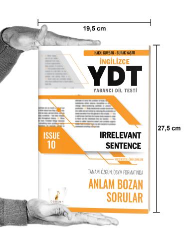 YDT İngilizce Irrelevant Sentence Issue 10 Hakkı Kurban