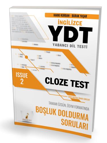 YDT İngilizce Cloze Test Issue 2