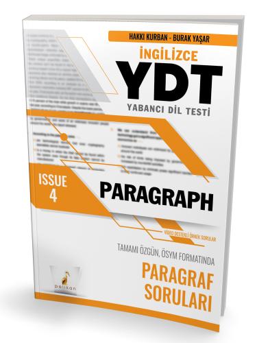 YDT İngilizce Paragraph Issue 4