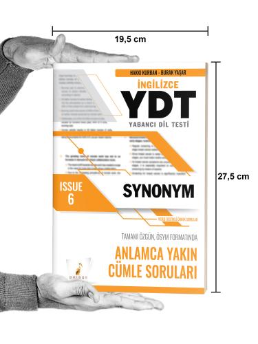 YDT İngilizce Synonym Issue 6 Hakkı Kurban