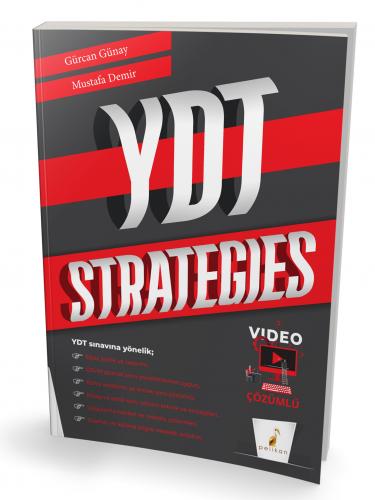 YDT Strategies Video Çözümlü Soru Bankası Gürcan Günay, Mustafa Demir