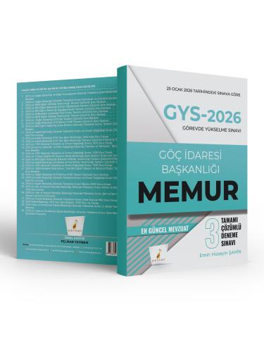 GYS Kitapları,Deneme, - Pelikan Yayınevi - GYS 2026 Görevde Yükselme S