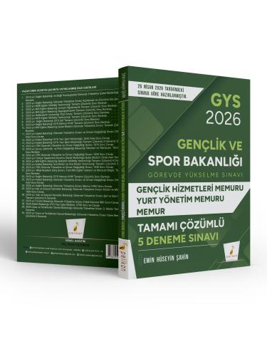 GYS Kitapları, - Pelikan Yayınevi - Pelikan Yayınları 2026 GYS Gençlik