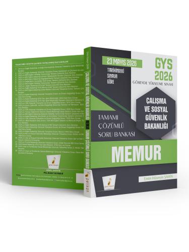 GYS Kitapları,Soru, - Pelikan Yayınevi - GYS 2026 Görevde Yükselme Sın