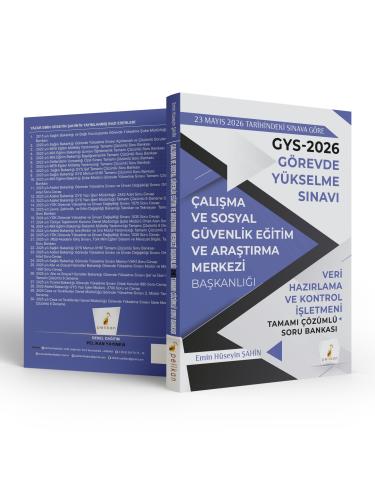 GYS Kitapları,Soru, - Pelikan Yayınevi - GYS 2026 Görevde Yükselme Sın