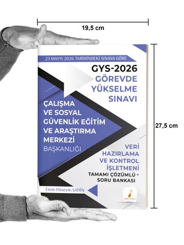 GYS Kitapları,Soru, - Pelikan Yayınevi - GYS 2026 Görevde Yükselme Sın