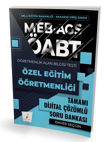 MEB-AGS ÖABT Kitapları,Soru Bankası, - Pelikan Yayınevi - Pelikan Yayı