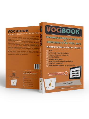 YDS Kitapları,Genel İngilizce, - Pelikan Yayınevi - VOCIBOOK Akademik YDS Kitapları,Genel İngilizce, - Pelikan Yayınevi - VOCIBOOK Akademik