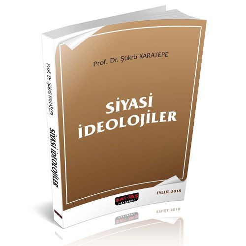 Siyasi İdeolojiler Şükrü Karatepe