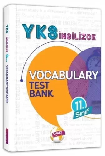 SÜPER FİYAT YKS İngilizce 11. Sınıf Vocabulary Test Bank Smart English
