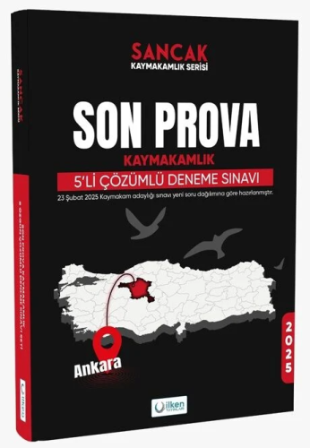 Kaymakamlık Sınavı Kitapları,Deneme, - İlken Yayınları - İlken Yayınla